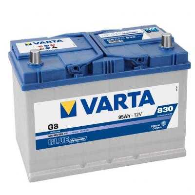 Varta Blue Dynamic G8 5954050833132 akkumulátor, 12V 95Ah 830A B+,  japán